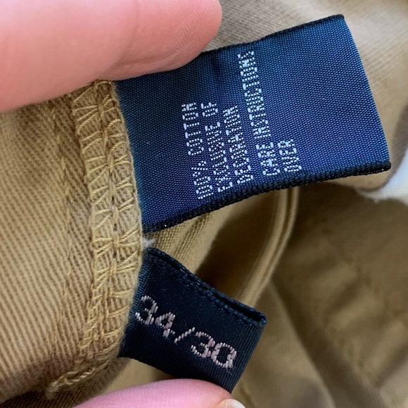Polo Ralph Lauren Khaki Tan Straight Leg Pants - Picture 6 of 7